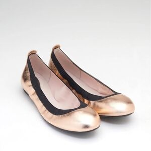 Bloch Carina Ballet Flat Gold/Black Sz. New In Box W/ Duster Bag | Sz 9 | NWT